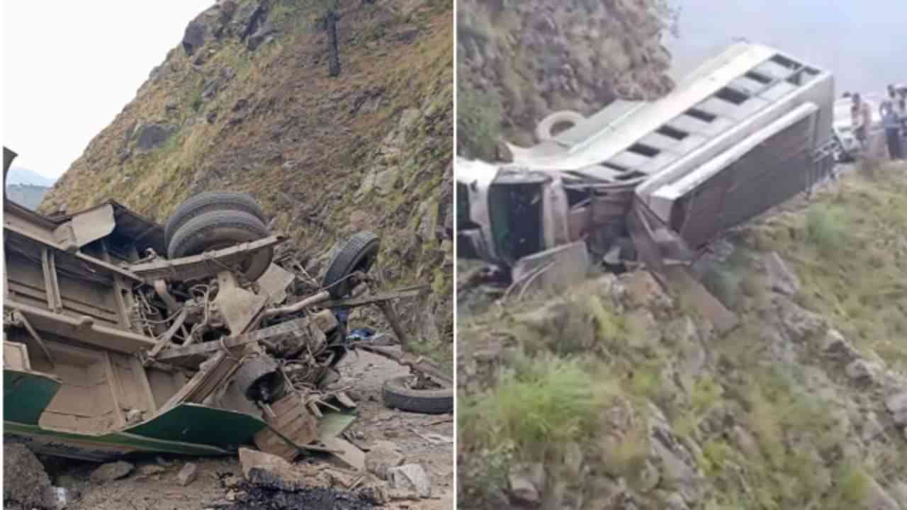 Himachal: शिमला में बड़ा सड़क हादसा, खाई में गिरी HRTC बस, 4 की मौत, 3 गंभीर रूप से घायल