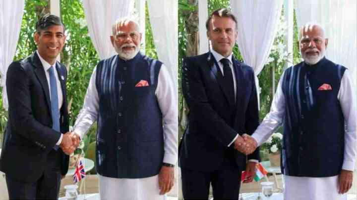 G7 Summit: PM मोदी ने ब्रिटेन के पीएम ऋषि सुनक समेक कई विश्व नेताओं से की मुलाकात, कई अहम मुद्दों पर हुई बातचीत