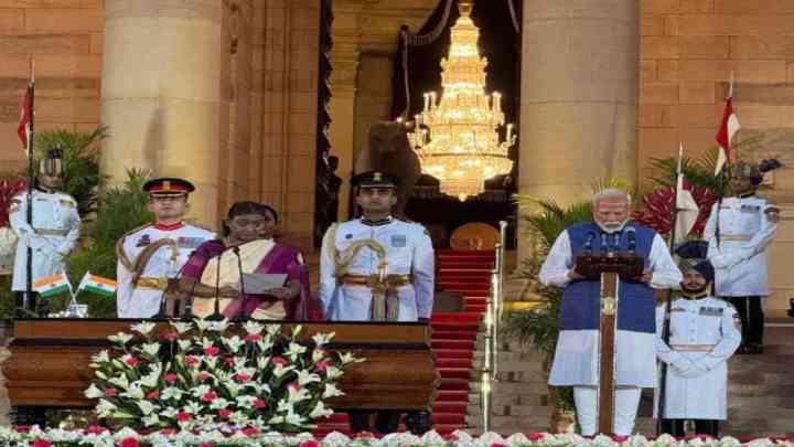 Modi Oath Ceremony:  शपथ ग्रहण कार्यक्रम खत्म, मोदी 3.0 में 71 मंत्रियों ने ली शपथ