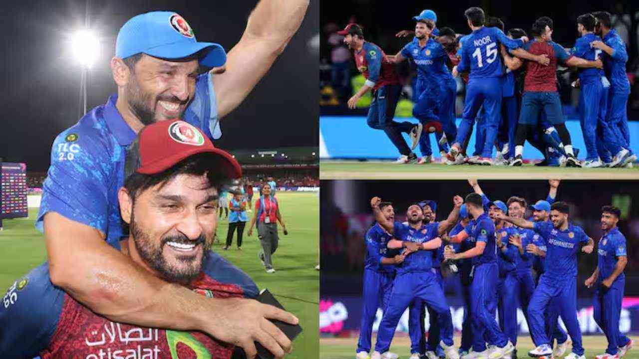 T20 World Cup: ऑस्ट्रेलिया को हराकर अफगानिस्तान ने किया उलटफेर, AUS के खिलाफ इंटरनेशनल क्रिकेट में दर्ज की पहली जीत