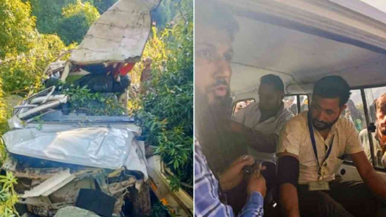 Jammu Kashmir Accident: रियासी में गहरी खाई में गिरी चुनाव ड्यूटी पर लगी गाड़ी, 2 लोगों की मौत